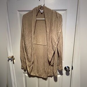 Charter club tan cardigan
